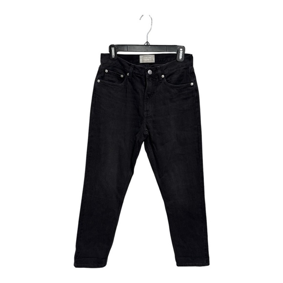Everlane Super Soft Straight Leg Jeans Black size 27 Regular - Picture 5 of 12